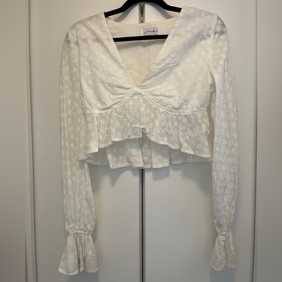 Sabo Skirt Tops - Long sleeve crop top size XS